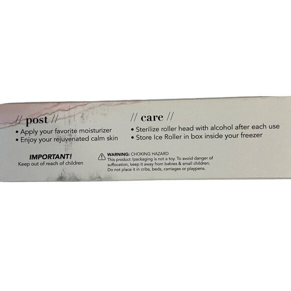 Kit.Sch Ice Roller For Your Skin Stainless Steel New In Sealed Box - Picture 7 of 8